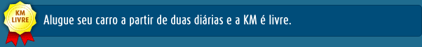 Locadora Recife km livre a partir de duas dirias